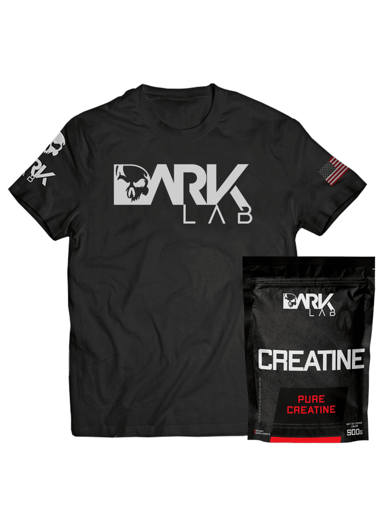 Dark Lab Kit Creatina Monohidratada Pura 500g + Camiseta Dark Lab