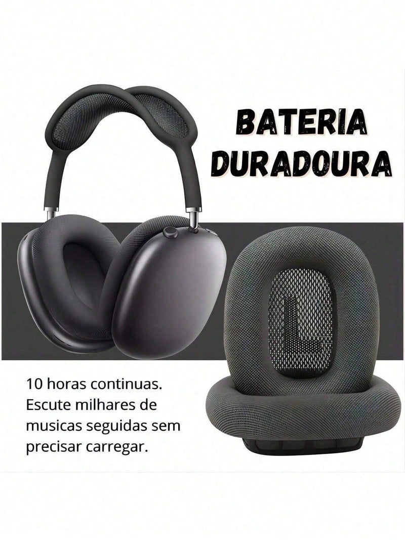 Fone De Ouvido Bluetooth P9 Microfone Sem Fio Elegante