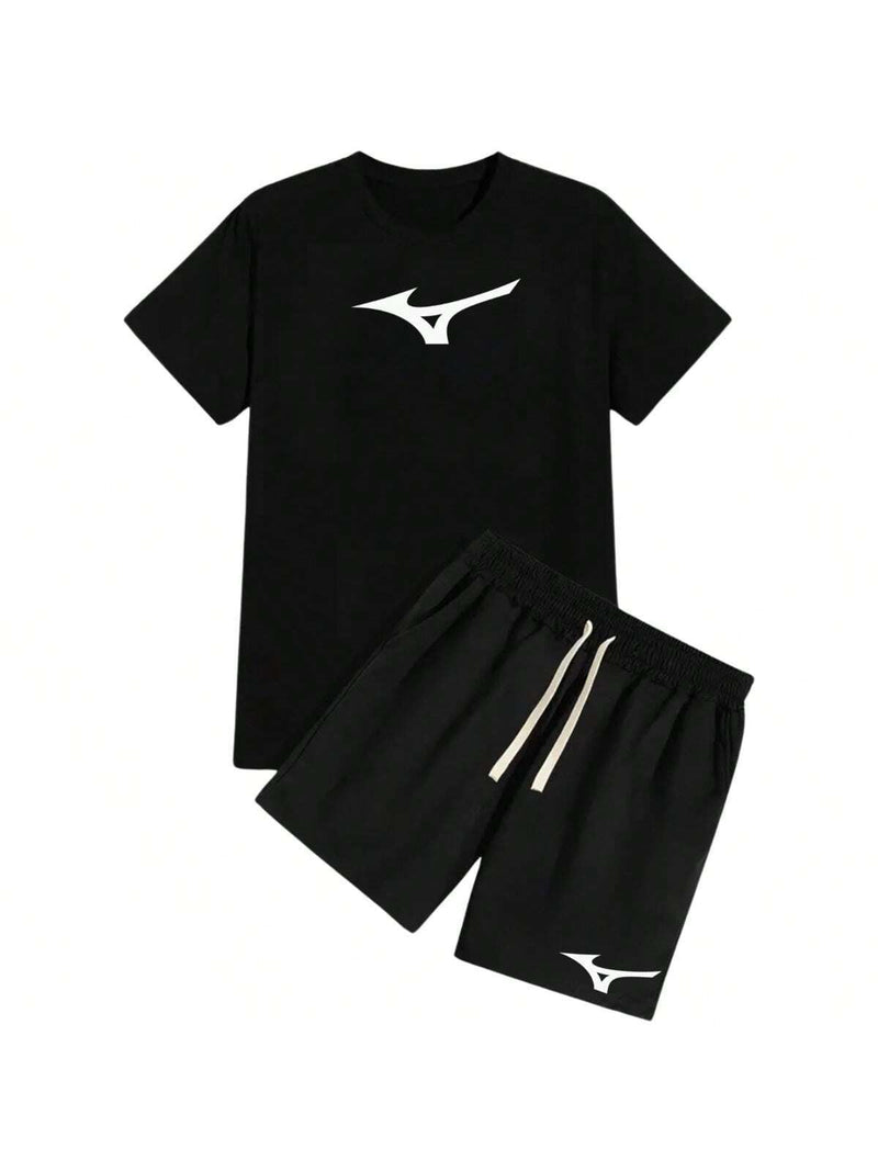 Kit Camiseta Masculina+Short para treino