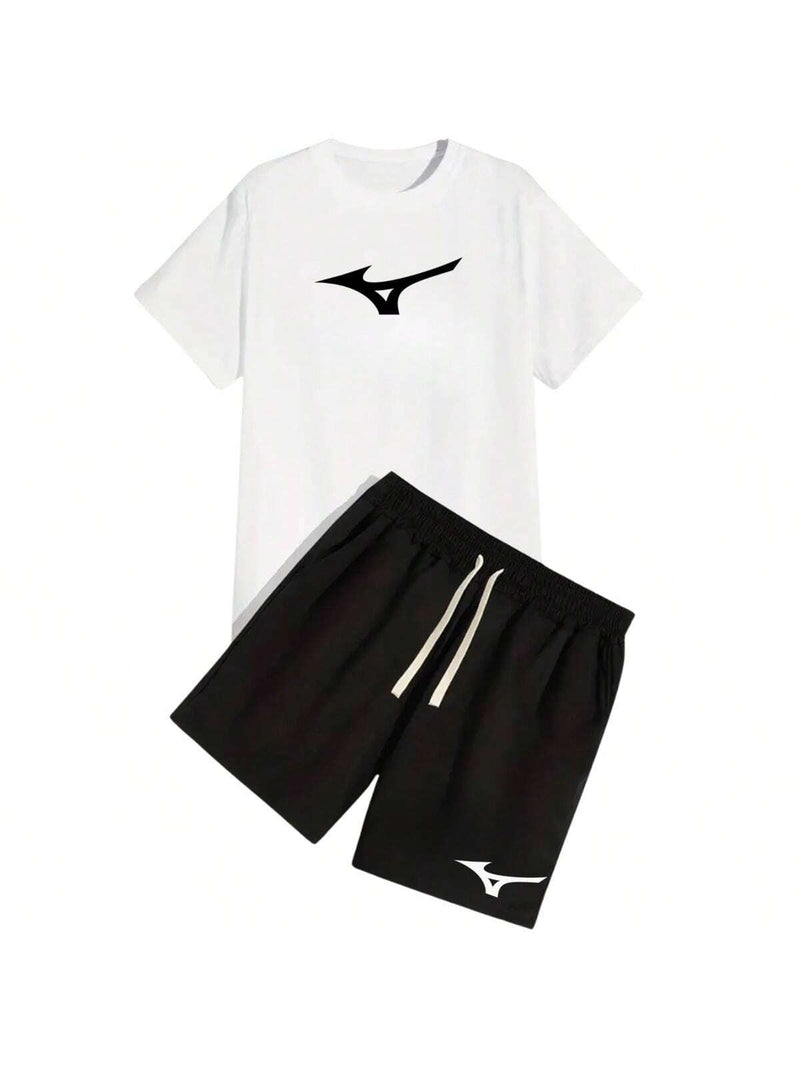 Kit Camiseta Masculina+Short para treino