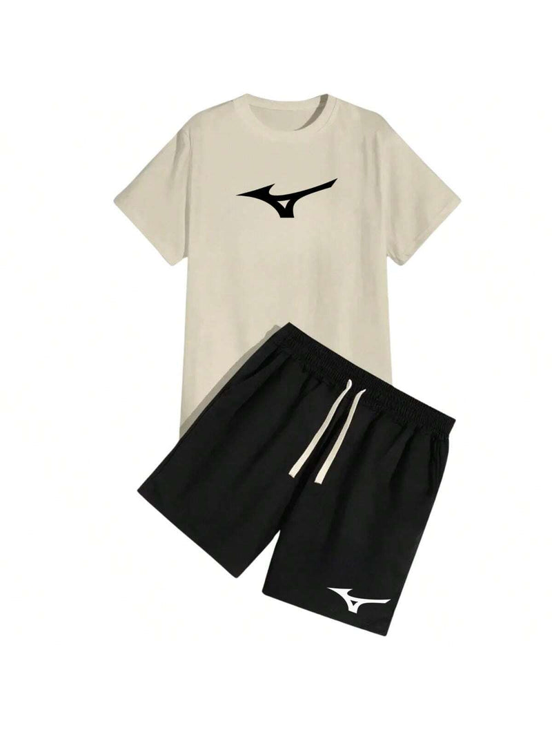 Kit Camiseta Masculina+Short para treino