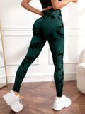 Legging feminina,cintura alta estampada