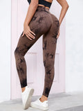 Legging feminina,cintura alta estampada