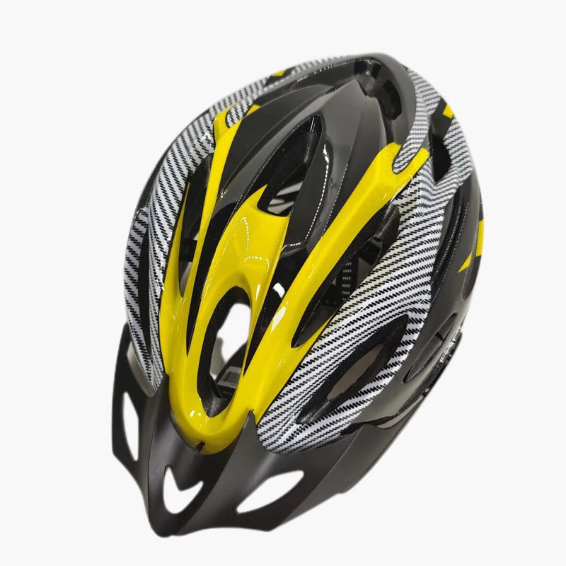 Capacete para Ciclismo com Led Pisca e Viseira Removível Mtb