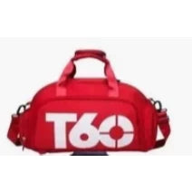 Bolsa Mala T60 viagem academia treino mochila esportiva fitness impermeável unissex