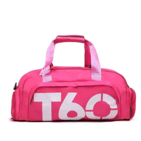 Bolsa Mala T60 viagem academia treino mochila esportiva fitness impermeável unissex