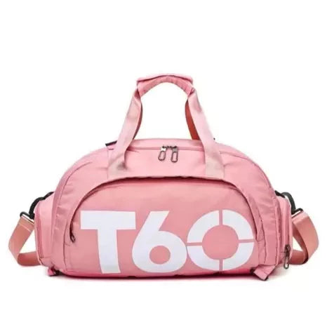 Bolsa Mala T60 viagem academia treino mochila esportiva fitness impermeável unissex